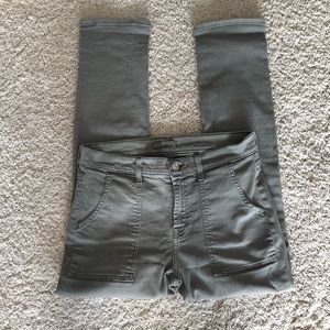 Stretch Cotton Skinny Army Pants
